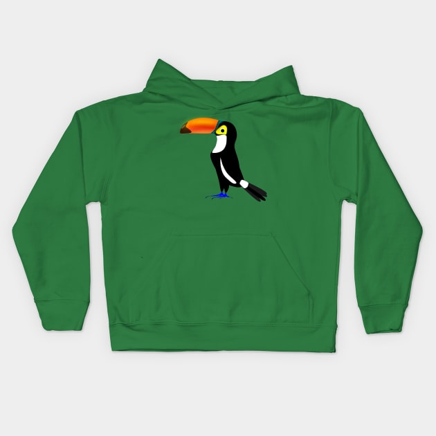 Toucan Kids Hoodie by Zealjagan